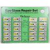 Image 1 : CARD WITH 20 EYE GLASS REPAIR SETS