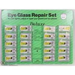 CARD WITH 20 EYE GLASS REPAIR SETS