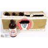 BROWN BEER BOTTLES VINTAGE CARDBOARD