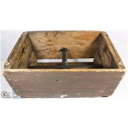 1974 COCA COLA WOODEN CRATE