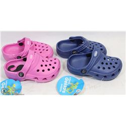 LOT OF 2 PAIRS CHILDRENS GEKKO SLIP ON SHOES SIZE 5