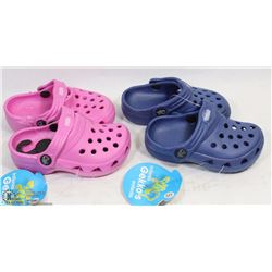 LOT OF 2 PAIRS CHILDRENS GEKKO SLIP ON SHOES SIZE 5