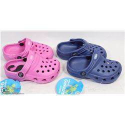 LOT OF 2 PAIRS CHILDRENS GEKKO SLIP ON SHOES SIZE 5