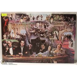 PICTURE OF MOST FAMOUS MOVIES INCL PIRATES OF THE