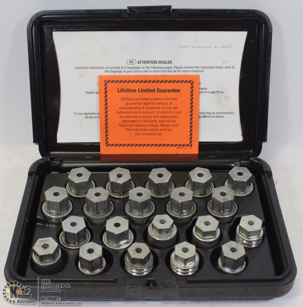 MASTER KEY SET FOR SERVICING ACURA WHEEL LOCKS