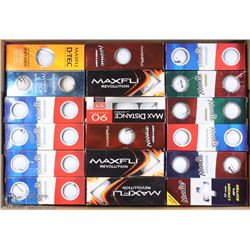 FLAT OF MAXFLI RECLAIMED GOLF BALLS