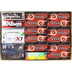 FLAT OF WILSON RECLAIMED GOLF BALLS