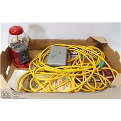 GLASS AND METAL GUMBALL MACHINE FLAT