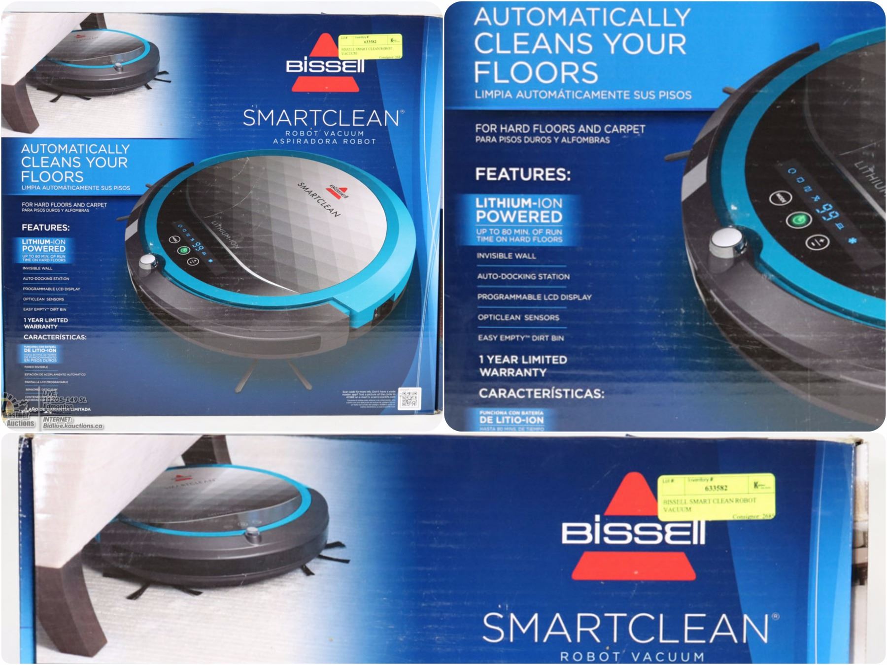 FEATURED ITEM BISSELL SMART CLEAN ROBOT VACUUM!