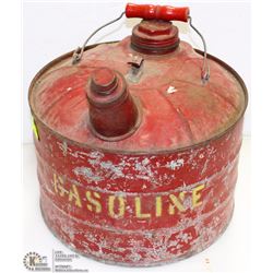 RED VINTAGE GAS CAN