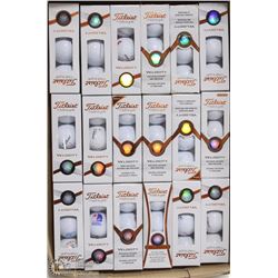 FLAT OF TITLEIST RECLAIMED GOLF BALLS