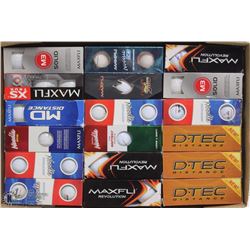 FLAT OF MAXFLI RECLAIMED GOLF BALLS