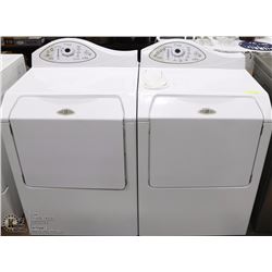 MAYTAG NEPTUNE WHITE WASHER/DRYER SET