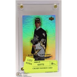 SIDNEY CROSBY ROOKIE CARD