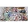 Image 1 : FLAT OF COSTUME BEADED JEWELRY