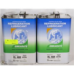 LOT OF 2 - 1 GALLON JUGS OF REFRIGERATION