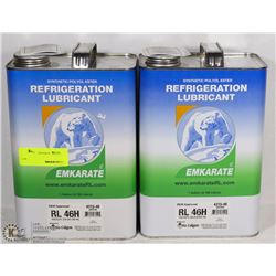 LOT OF 2 - 1 GALLON JUGS OF REFRIGERATION
