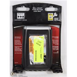 WALL MOUNT PUSH BUTTON LOCK BOX