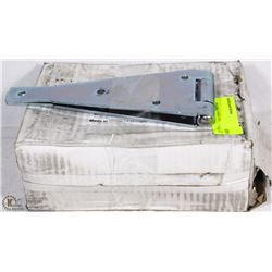 BOX OF HEAVY DUTY GATE HINGES