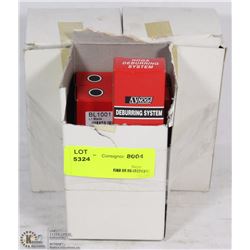 LOT OF 3 BOXES OF NOGA DEBURRING SYSTEM SETS