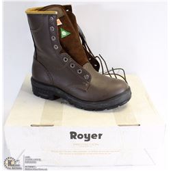 ROYER STEEL TOED WORK BOOTS SIZE 5