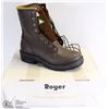 Image 1 : ROYER STEEL TOED WORK BOOTS SIZE 5