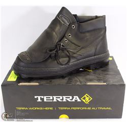 TERRA STEEL TOED WORK BOOTS SIZE 10