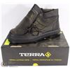 Image 1 : TERRA STEEL TOED WORK BOOTS SIZE 10