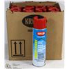 Image 1 : BOX OF 12 CANS OF KRYLON INDUSTRIAL INVERTED