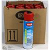 Image 1 : BOX OF 12 CANS OF KRYLON INDUSTRIAL INVERTED