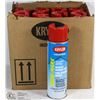 Image 1 : BOX OF 12 CANS OF KRYLON INDUSTRIAL INVERTED