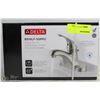 DELTA STAINLESS STEEL FINISH BATHROOM FAUCET