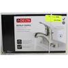 DELTA STAINLESS STEEL FINISH BATHROOM FAUCET