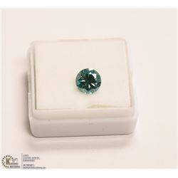 301) BLUE MOISSANITE 1.56CT VVS