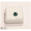 Image 1 : 301) BLUE MOISSANITE 1.56CT VVS