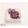 Image 1 : 282) NATURAL AMETHYST TOTAL 35.5CT 5PCS
