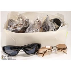 BOX OF NEW DESIGNER SUNGLASSES