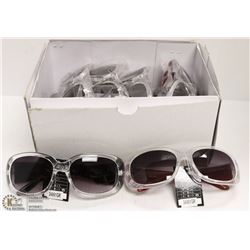 BOX OF NEW DESIGNER SUNGLASSES