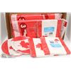 Image 1 : FLAT OF ASSORTED CANADIAN PARTY PAPER ITEMS,