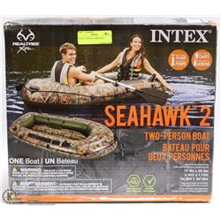 INTEX 2 PERSON CAMO BOAT