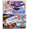 Image 1 : 2 NERF GUN SETS INCL NERF REBEL WAVE WARRIOR AND