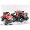 Image 1 : TWO RADIO REMOTE CONTROL JEEPS WORKING WITH NEW