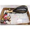 Image 1 : LARGE BOX W/FISHING GEAR INCLUDING