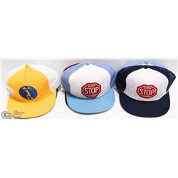 LOT OF 9 VINTAGE CN PLUS MORE MESH BALL CAPS