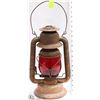 Image 1 : ANTIQUE KEROSENE SHIP LIGHT WITH RARE RED GLASS