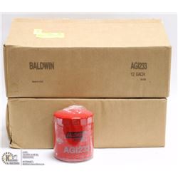 TWO CASES OF HEAVY DUTY CAR FILTERS