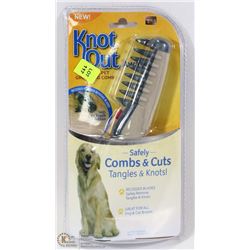 KNOT OUT BRUSH FOR DOGS