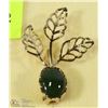 Image 1 : GENUINE JADE BROOCH