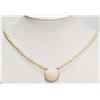 Image 1 : #6-14K YELLOW GOLD OPAL (55.3CT) NECKLACE