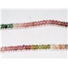Image 2 : #9-14K YELLOW GOLD PINK AND GREEN TOURMALINE